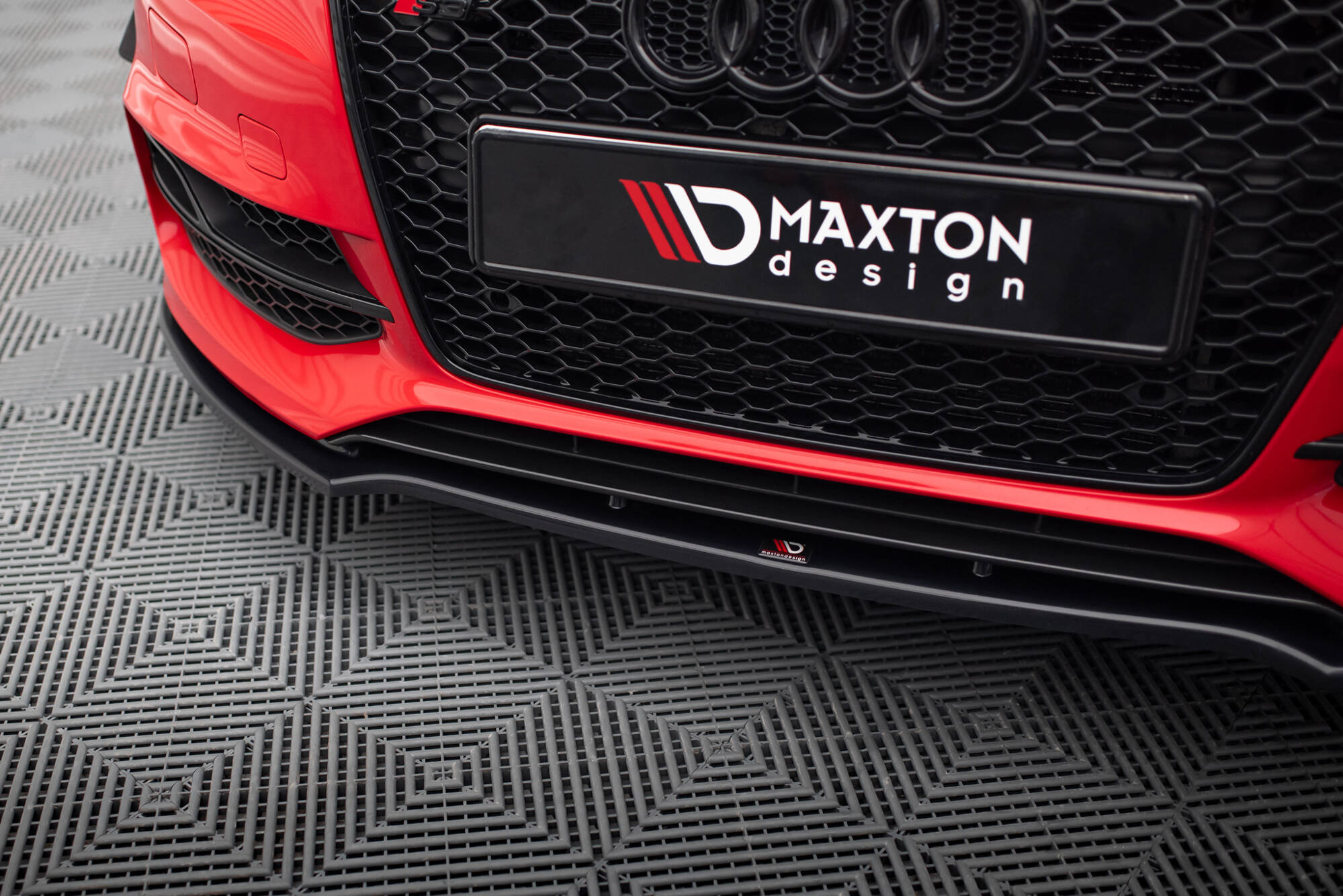 Front Splitter V.2 Audi S3 / A3 S-Line 8V Sedan / Cabrio (2013-2016) - 5