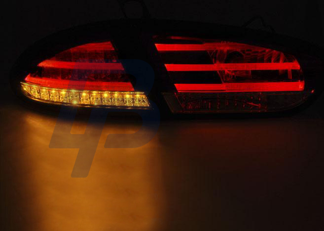 SEAT LEON 03.09-13 BLACK LED TAILLIGHTS - 4