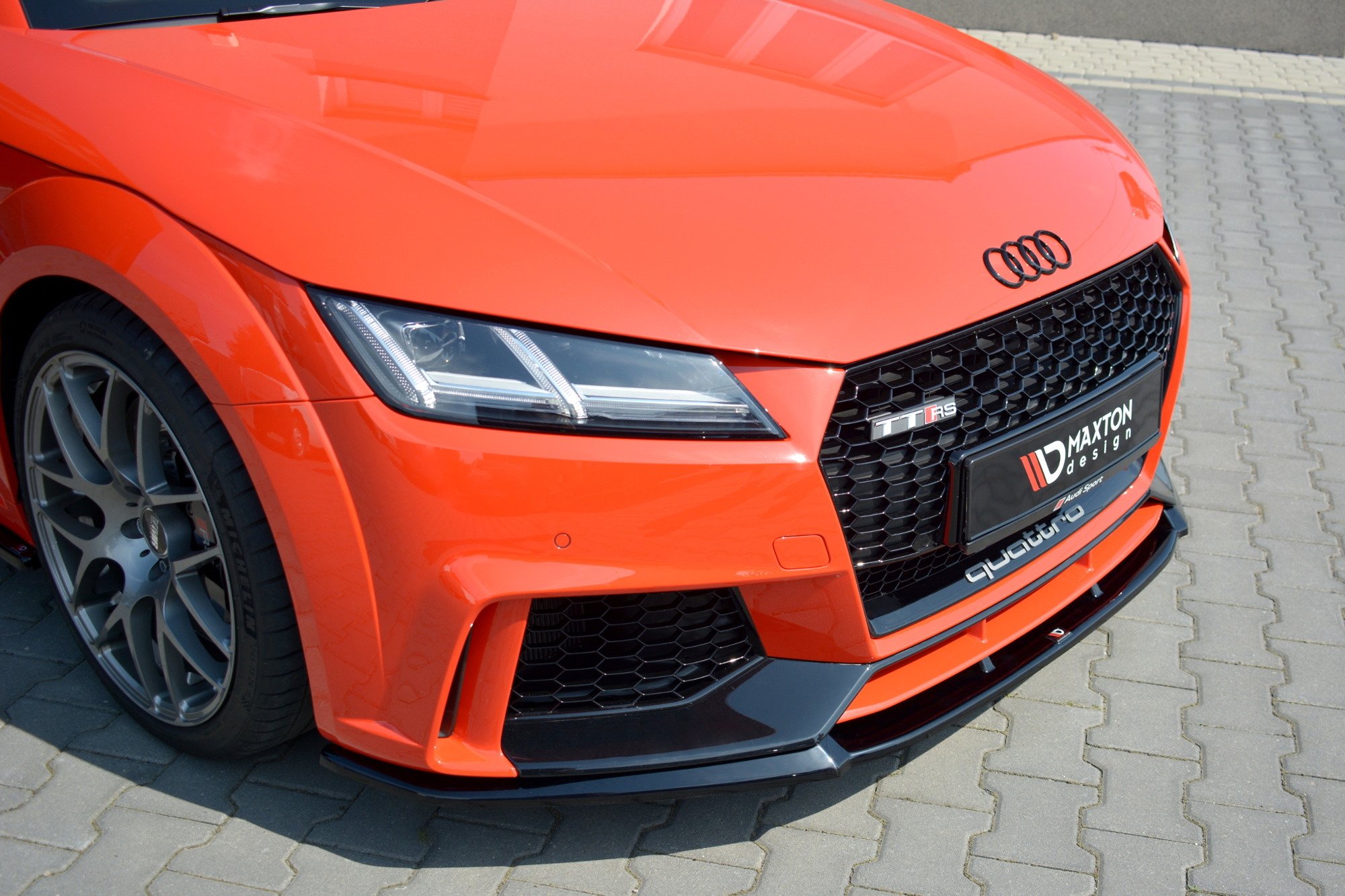 Front Splitter V.2 Audi TT MK3 (8S) RS (2016-2020) - 3