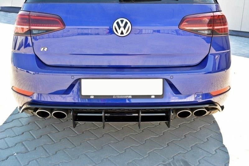 REAR DIFFUSER VW GOLF VII R (FACELIFT) - 3