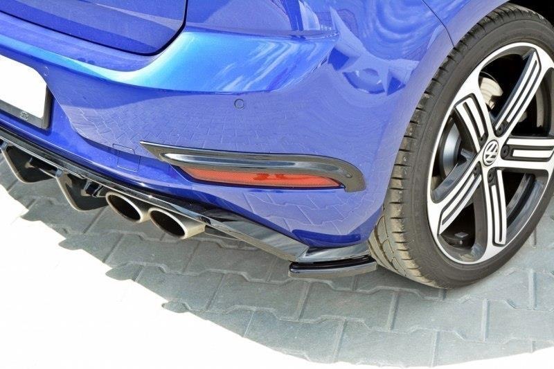 REAR SIDE SPLITTERS VW GOLF VII R (FACELIFT) - 5