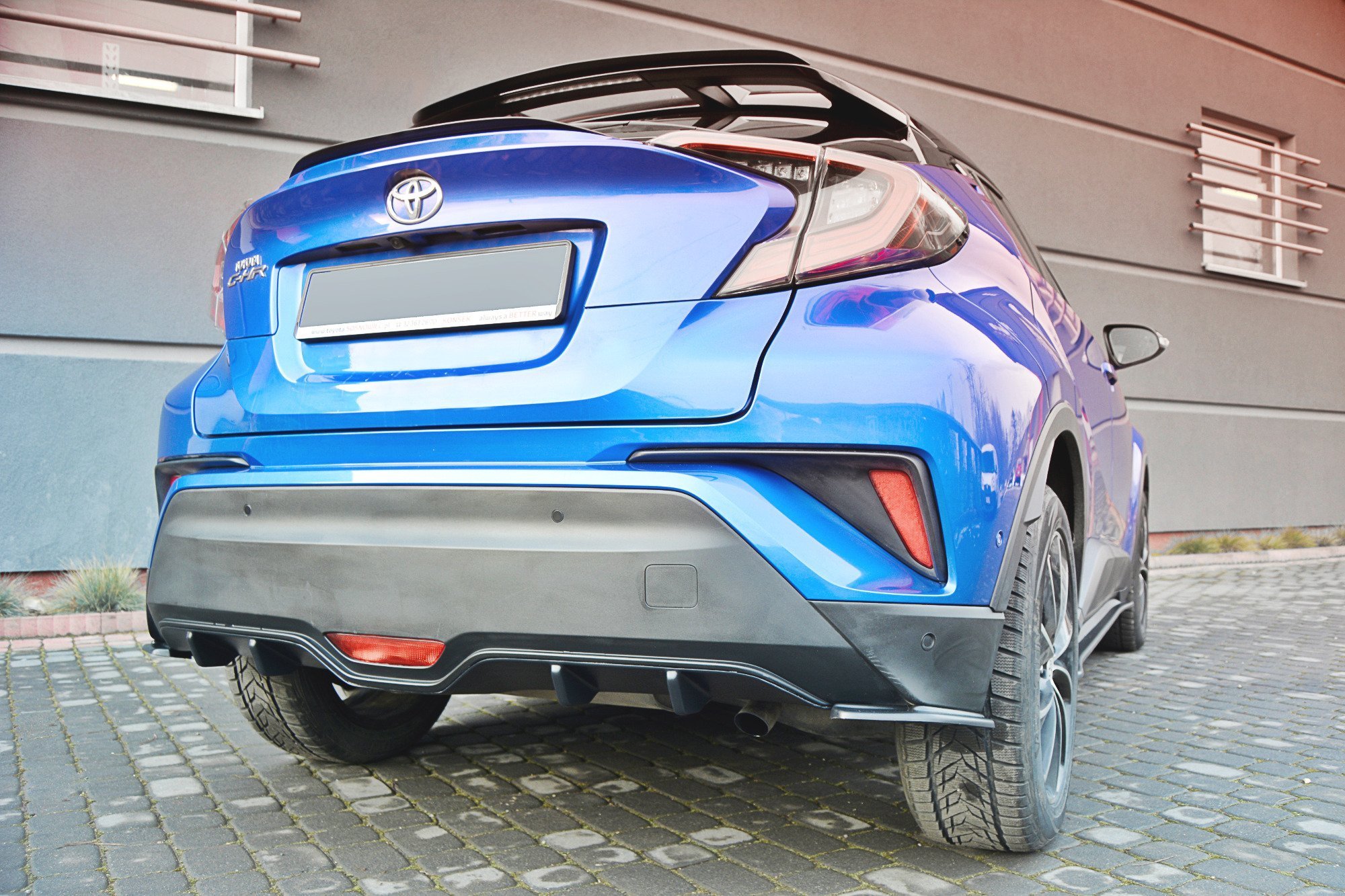 Rear Diffuser Toyota C-HR - 2