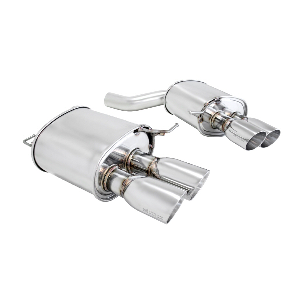 BMW 650I F12/13 11+ 2D AXLE BACK EXHAUST STAINLESS ROLL TIP - bluepower.se