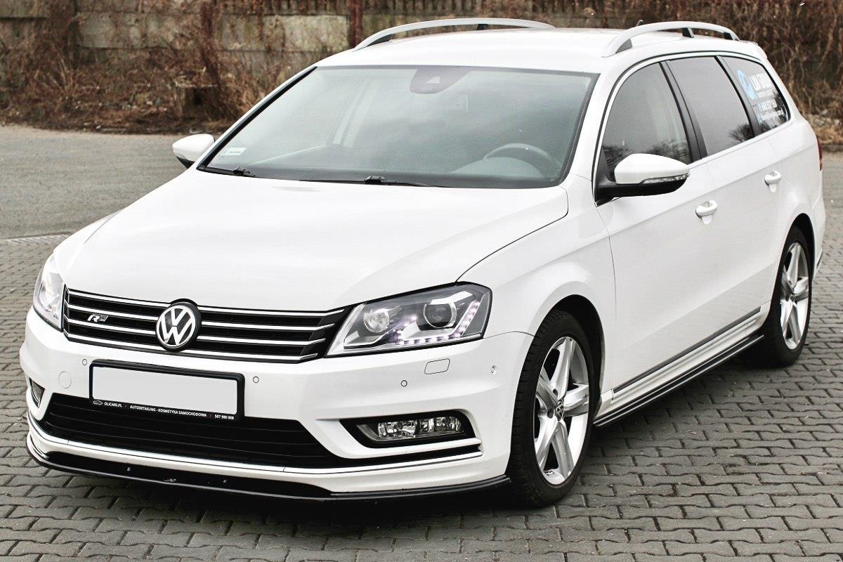 FRONT SPLITTER V.1 VW PASSAT B7 R-LINE - 2