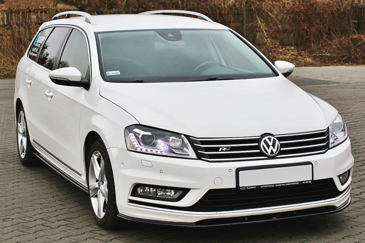 FRONT SPLITTER V.1 VW PASSAT B7 R-LINE - 4