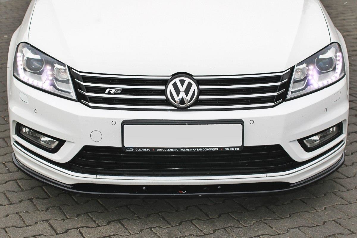 FRONT SPLITTER V.1 VW PASSAT B7 R-LINE - 3
