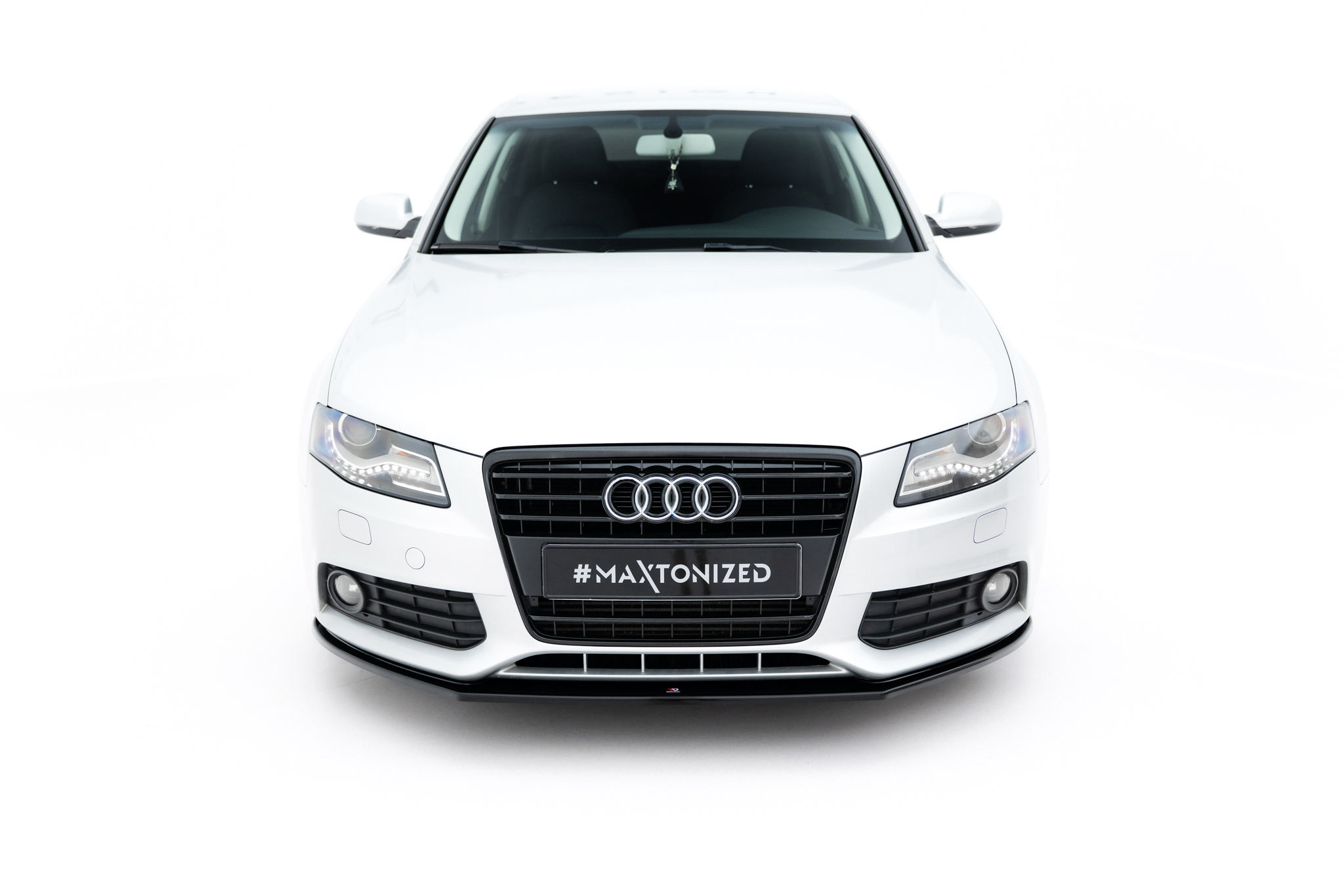 FRONT SPLITTER V.2 SUITABLE FOR AUDI A4 SEDAN / AVANT B8 – MAXTON DESIGN - 3