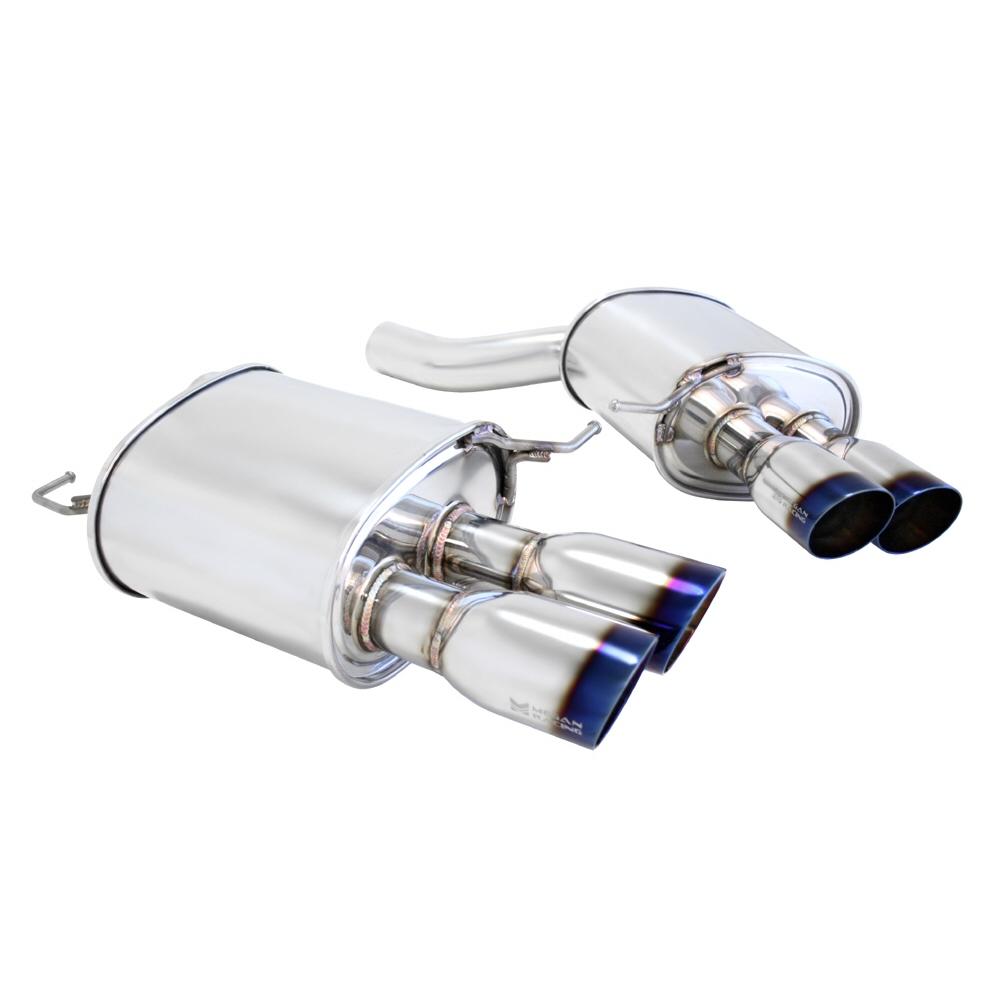 BMW 650I F12/13 11+ 2D AXLE BACK EXHAUST BURNT ROLL TIP [MR]