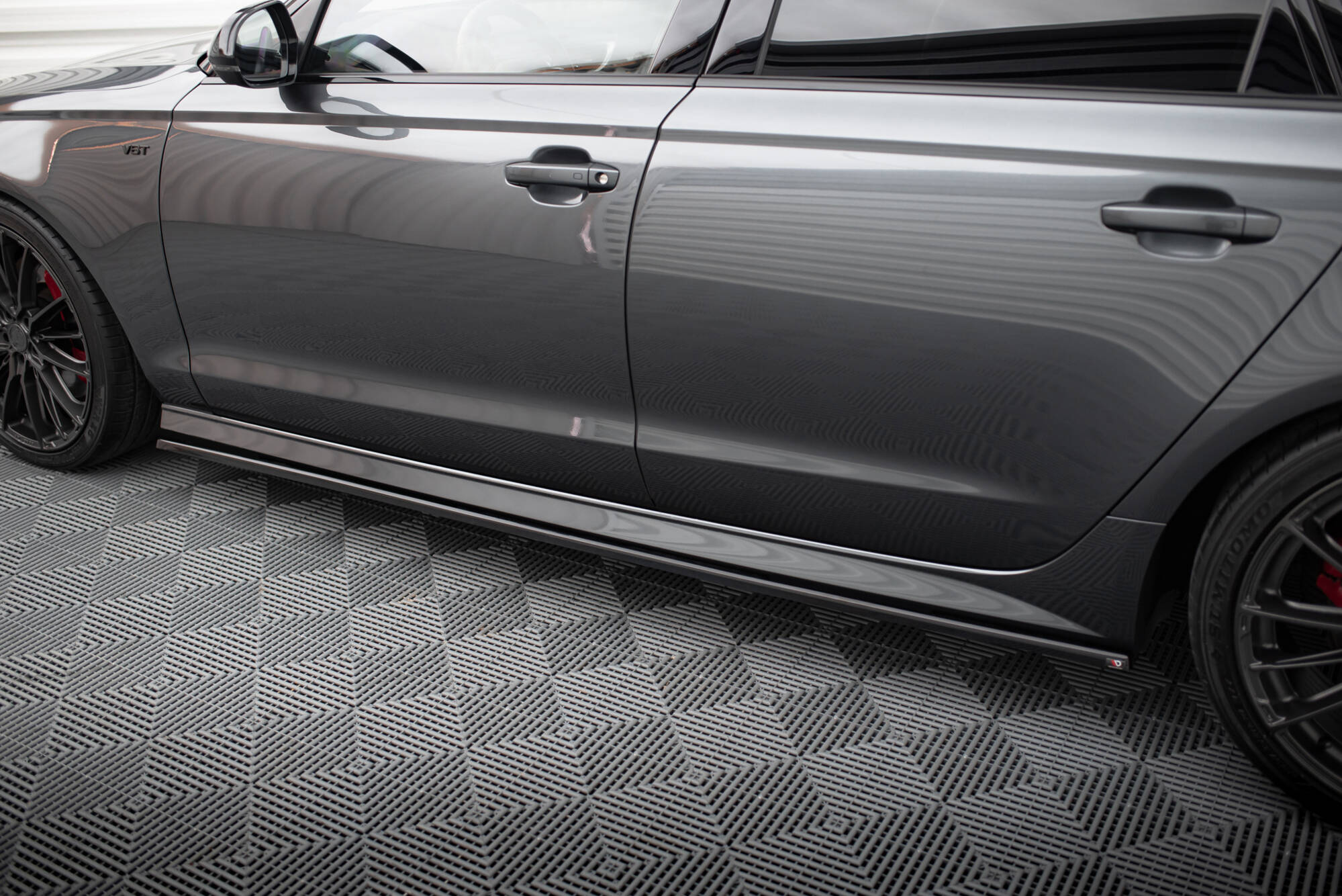 Side Skirts Diffusers Audi S6 / A6 S-Line / A6 C7 FL - 4