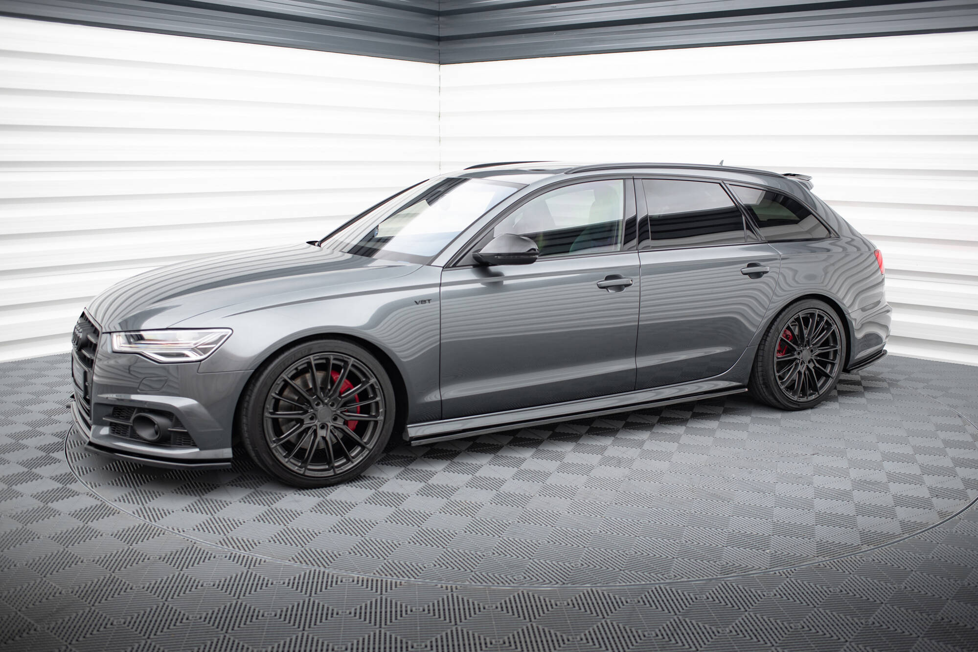 Side Skirts Diffusers Audi S6 / A6 S-Line / A6 C7 FL - 2