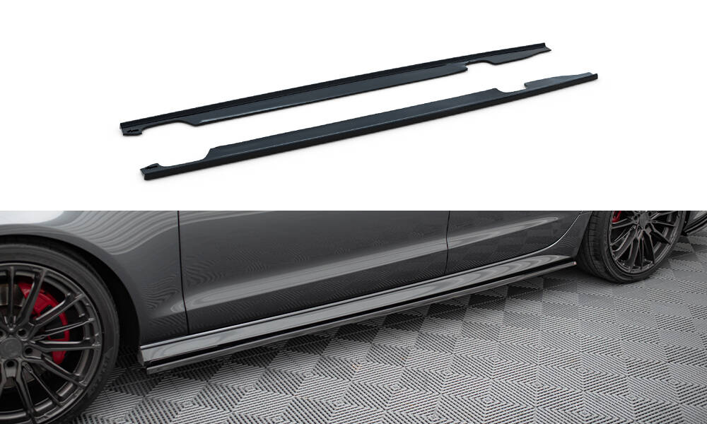 Side Skirts Diffusers Audi S6 / A6 S-Line / A6 C7 FL