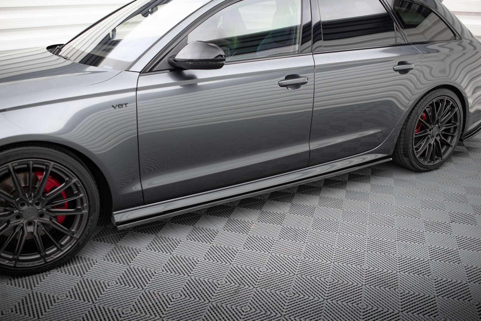 Side Skirts Diffusers Audi S6 / A6 S-Line / A6 C7 FL - 3