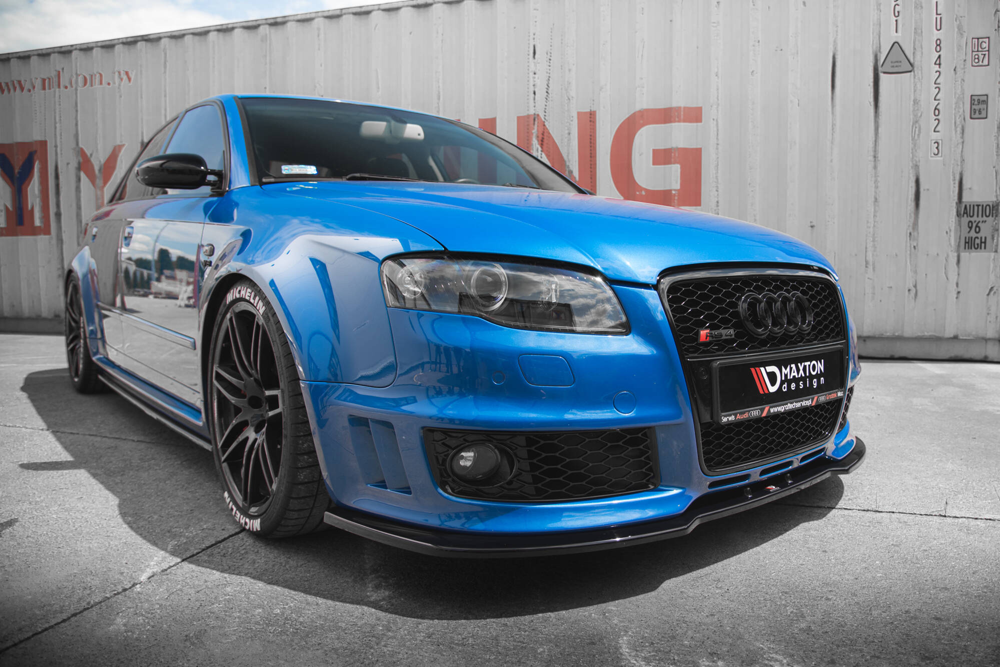 Front Splitter V.2 Audi RS4 B7 - 3