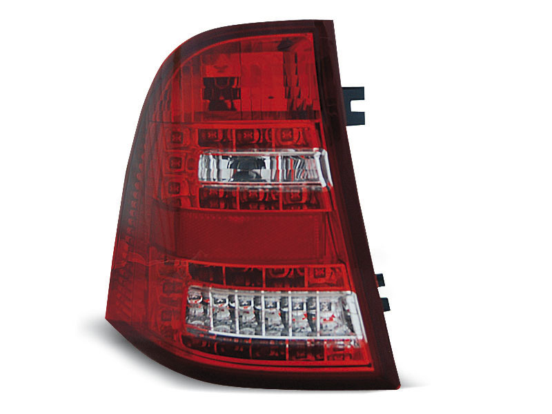 MERCEDES W163 ML M-CLASS 03.98- 05 RED WHITE LED TAILLIGHTS