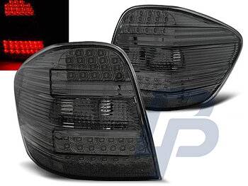 MERCEDES M-CLASS W164 05-08 SMOKE LED TAILLIGHTS