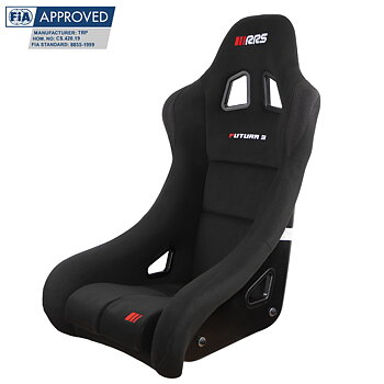 PAKET: 2ST FIA RRS FUTURA 3 RACINGSTOLAR 2025 SVART