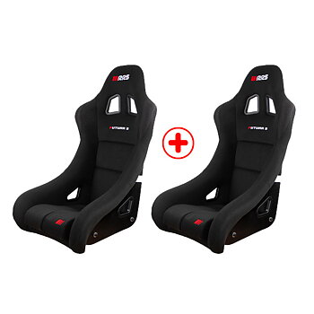 PAKET: 2ST FIA RRS FUTURA 3 RACINGSTOLAR 2025 SVART