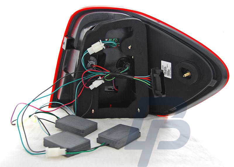 MERCEDES M-CLASS W164 05-08 RED SMOKE LED TAILLIGHTS - 3