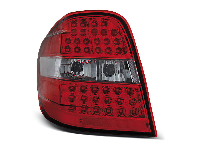 MERCEDES M-CLASS W164 05-08 RED WHITE LED TAILLIGHTS