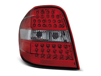 MERCEDES M-CLASS W164 05-08 RED WHITE LED TAILLIGHTS