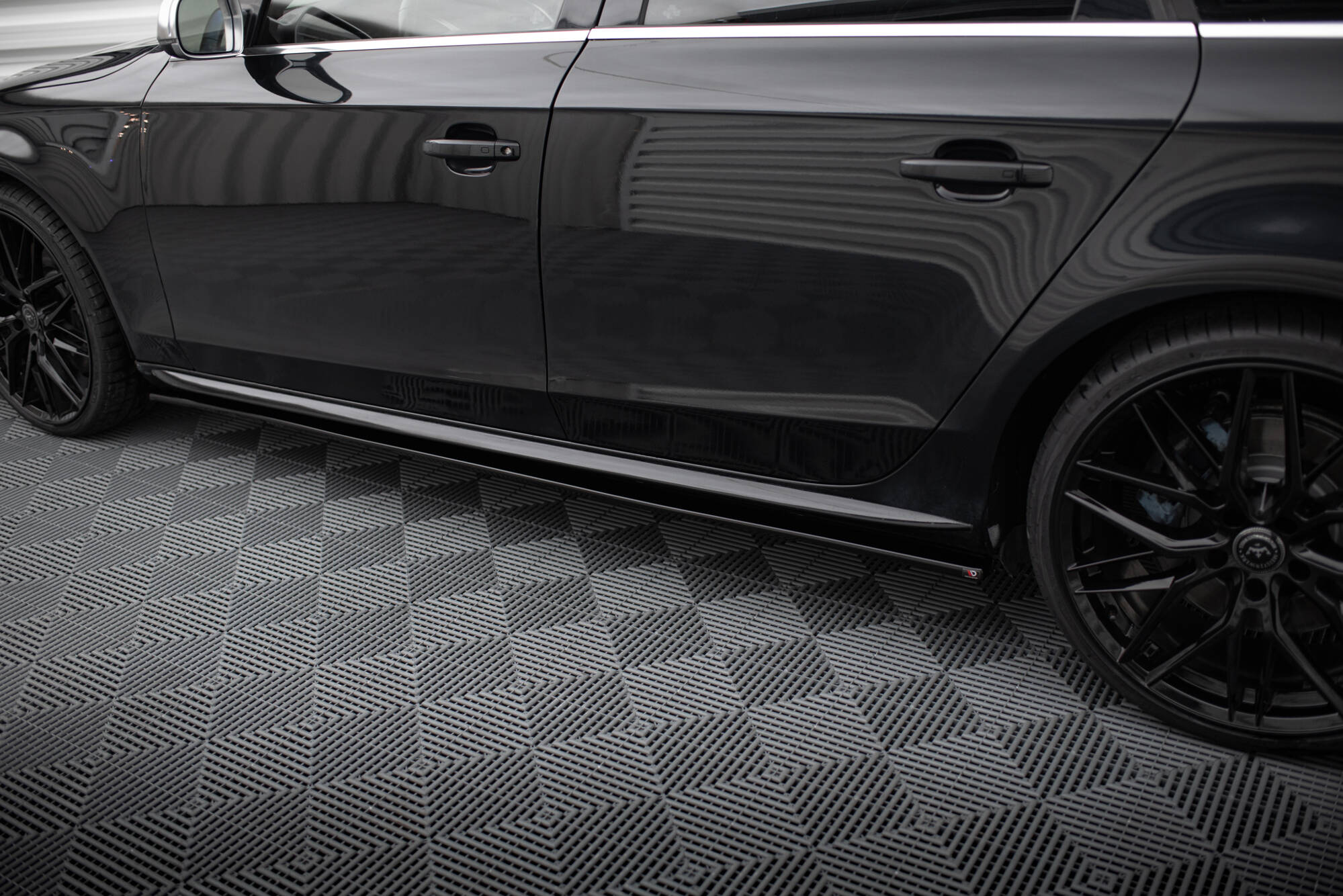 Side Skirts Diffusers V.1 Audi S4 / A4 / A4 S-Line B8 / B8 FL - 4