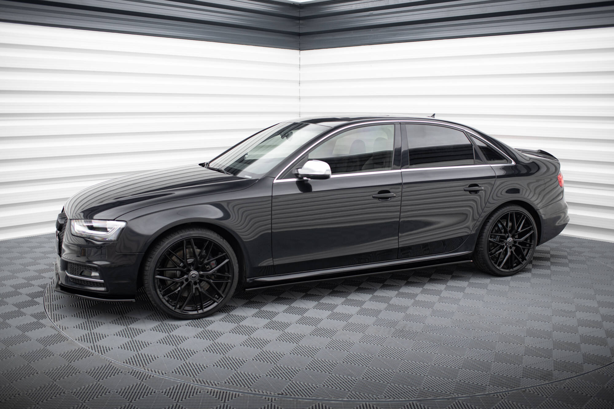 Side Skirts Diffusers V.1 Audi S4 / A4 / A4 S-Line B8 / B8 FL - 2