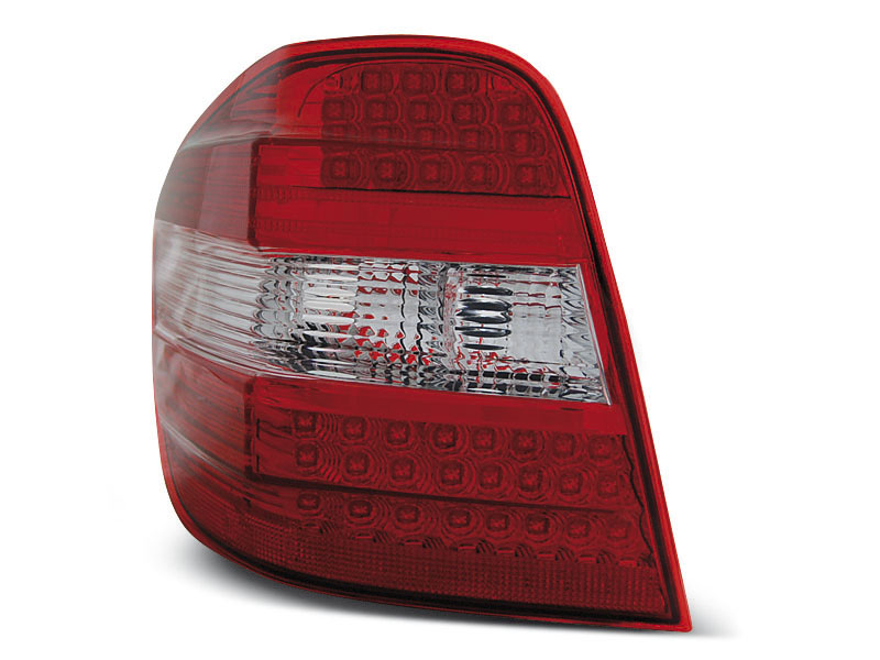 MERCEDES M-CLASS W164 05-08 RED WHITE LED TAILLIGHTS