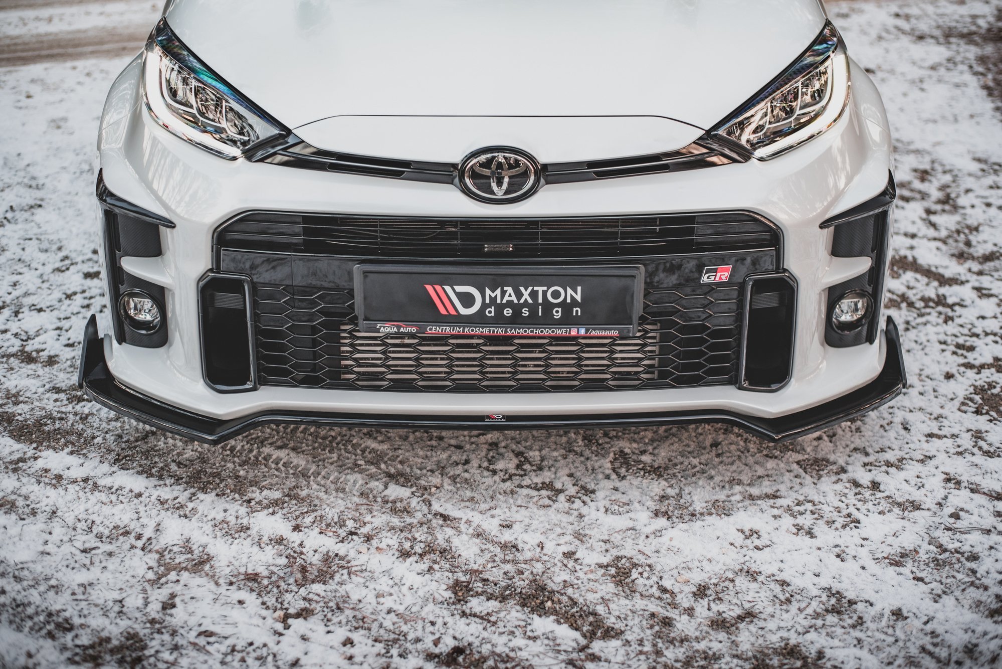 Front Splitter V.3 + Flaps Toyota GR Yaris Mk4 - 4