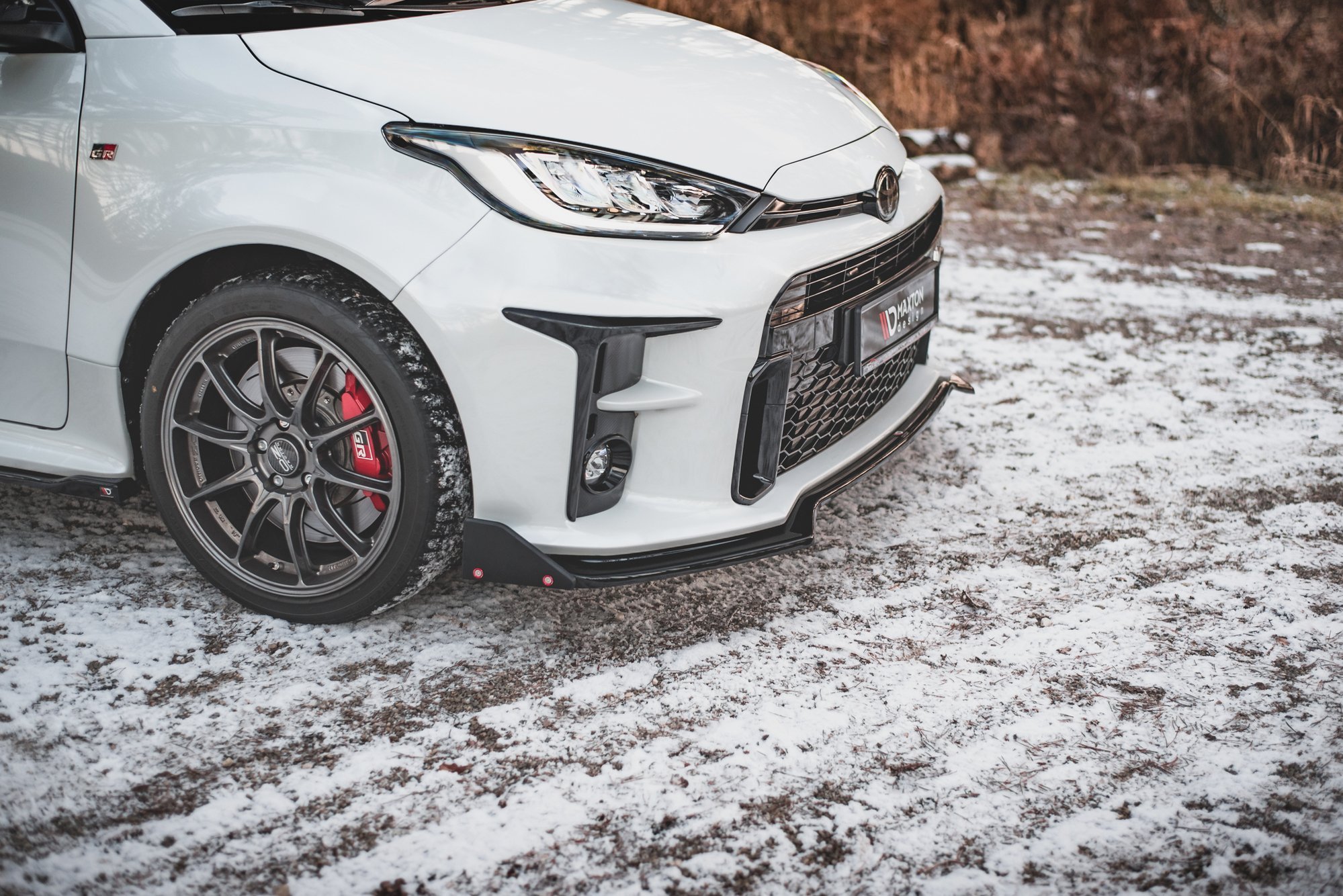 Front Splitter V.3 + Flaps Toyota GR Yaris Mk4 - 5