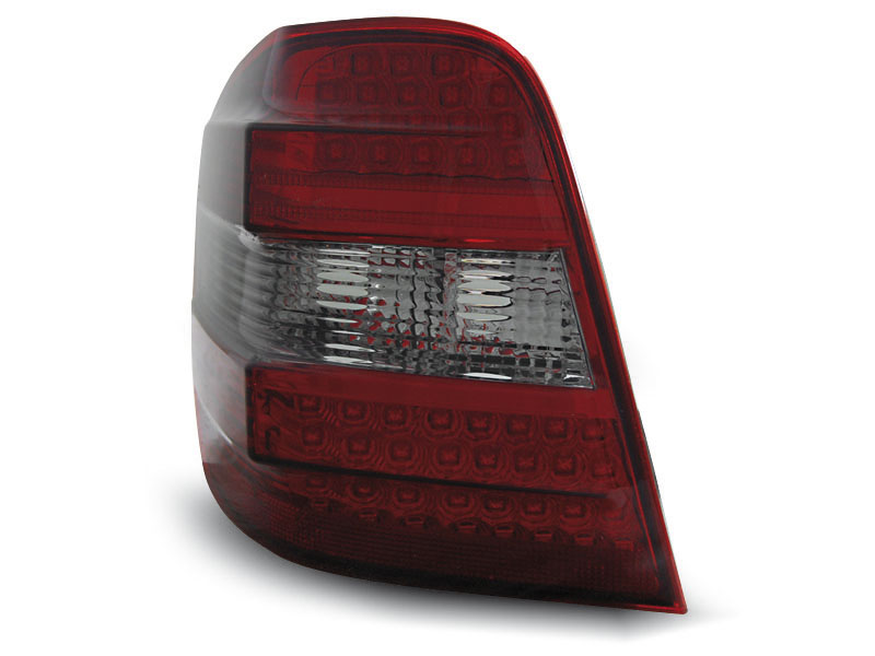 MERCEDES M-CLASS W164 05-08 RED SMOKE LED TAILLIGHTS