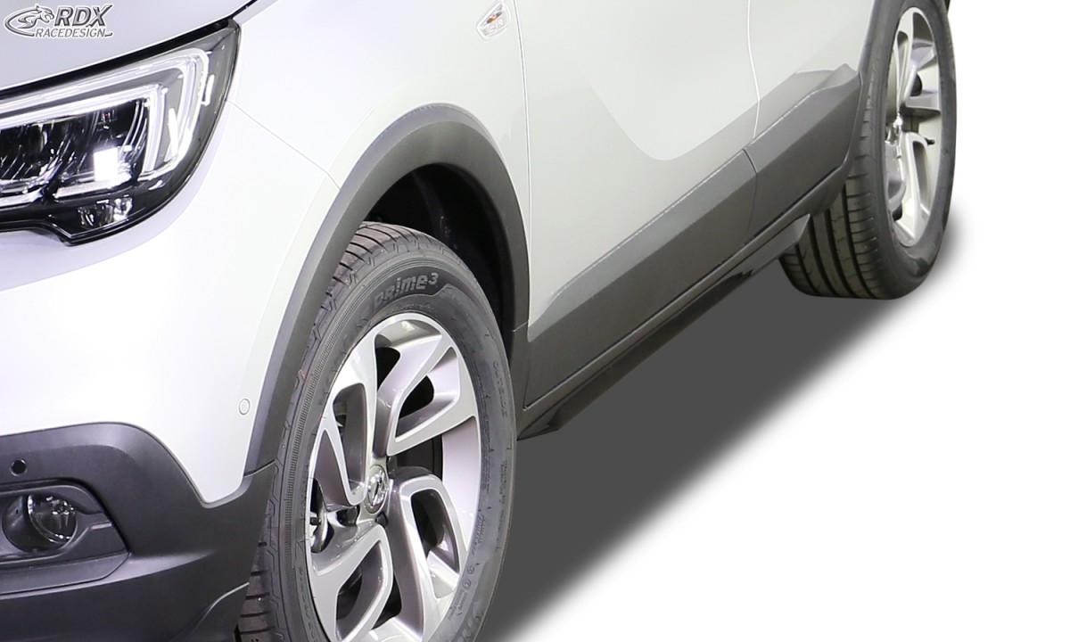 SIDESKIRTS OPEL CROSSLAND X "SLIM"