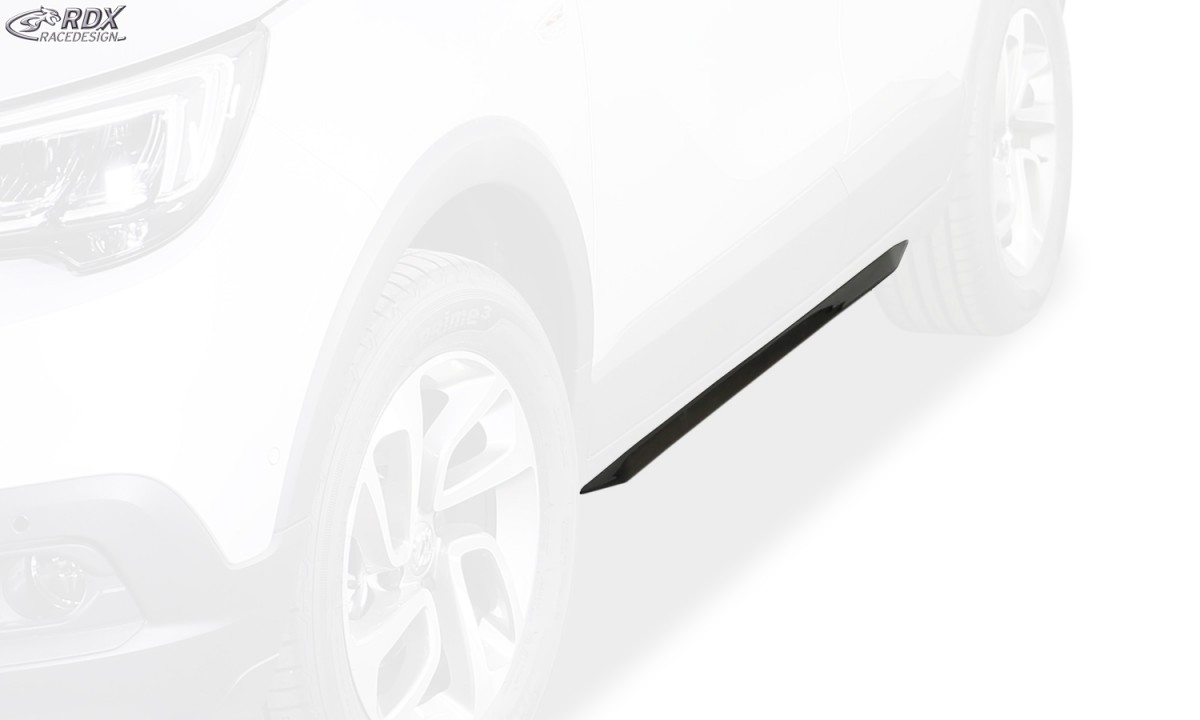 SIDESKIRTS OPEL CROSSLAND X "SLIM" - 2