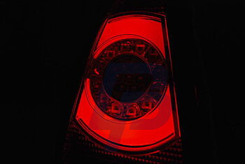 MINI COOPER R56,R57 10-14 RÖD/VITA LED BAKLAMPOR