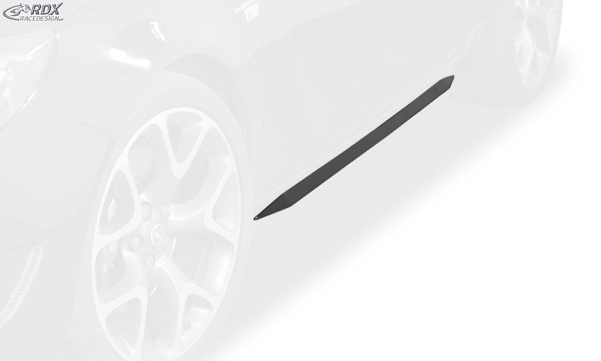 RDX Sideskirts for OPEL / VAUXHALL Insignia 2008-2017 (also for OPC and OPC-Line) "Slim" - 4