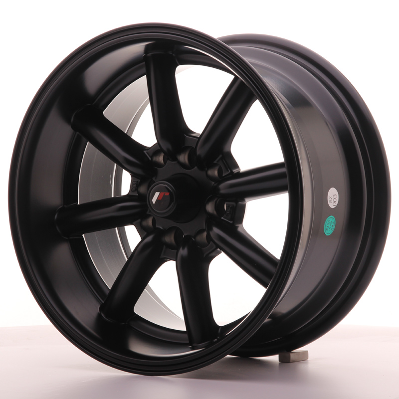JAPAN RACING JR19 15X8 ET0 4X100/114 MATT BLACK