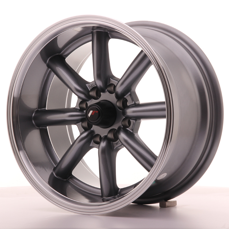JAPAN RACING JR19 15X8 ET0 4X100/114 GUN METAL