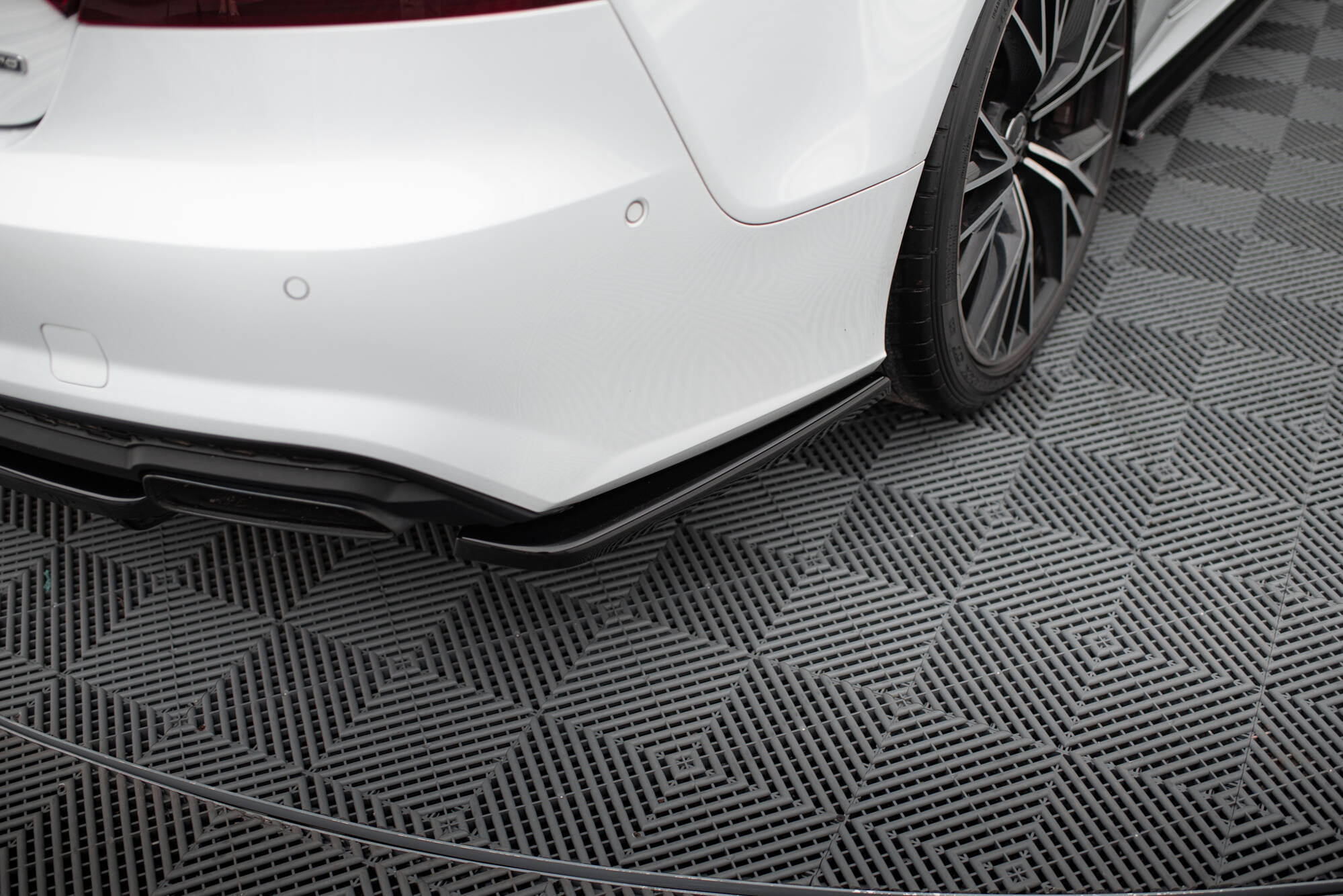 Rear Side Splitters Audi A7 S-Line C7 FL - 3