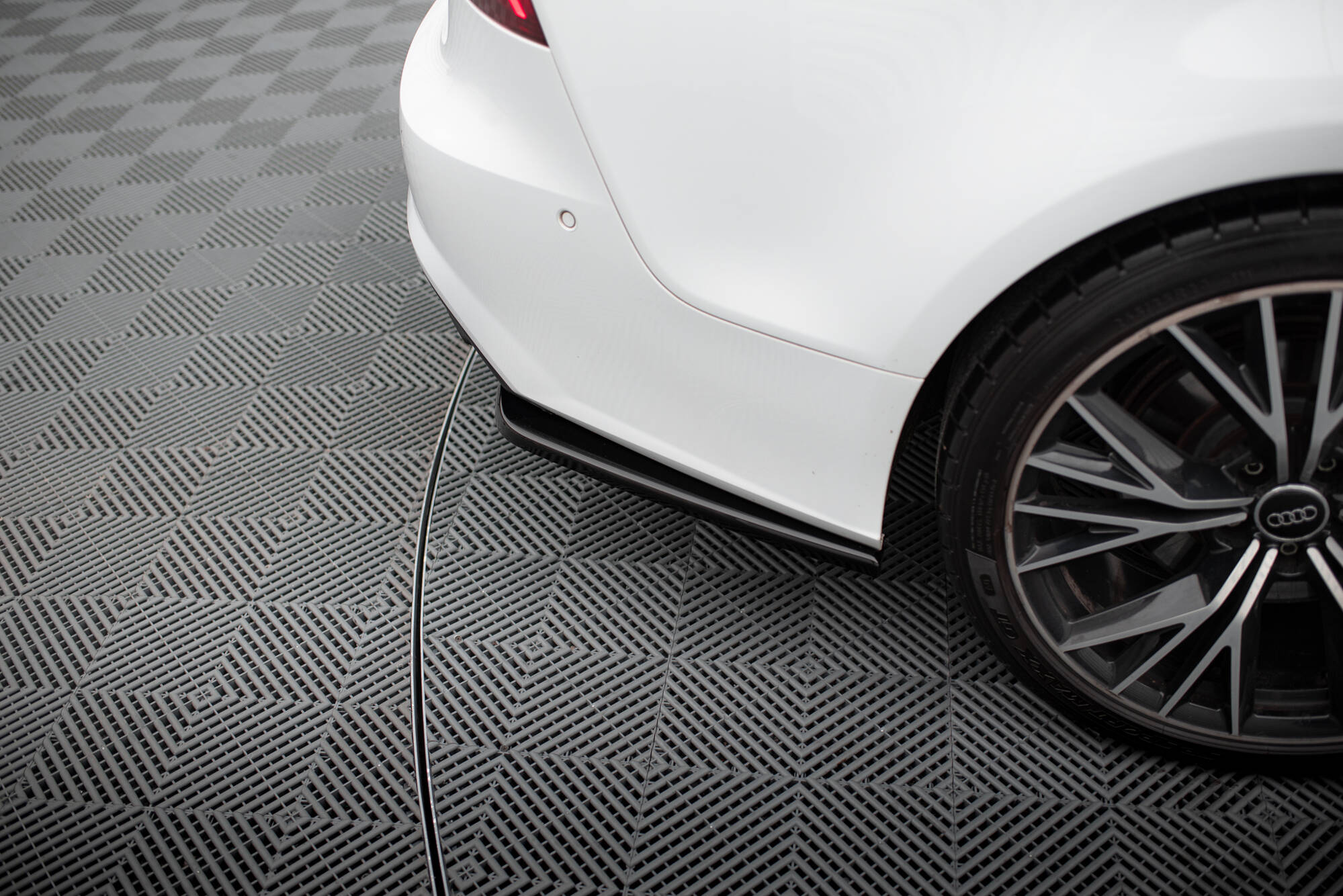 Rear Side Splitters Audi A7 S-Line C7 FL - 4