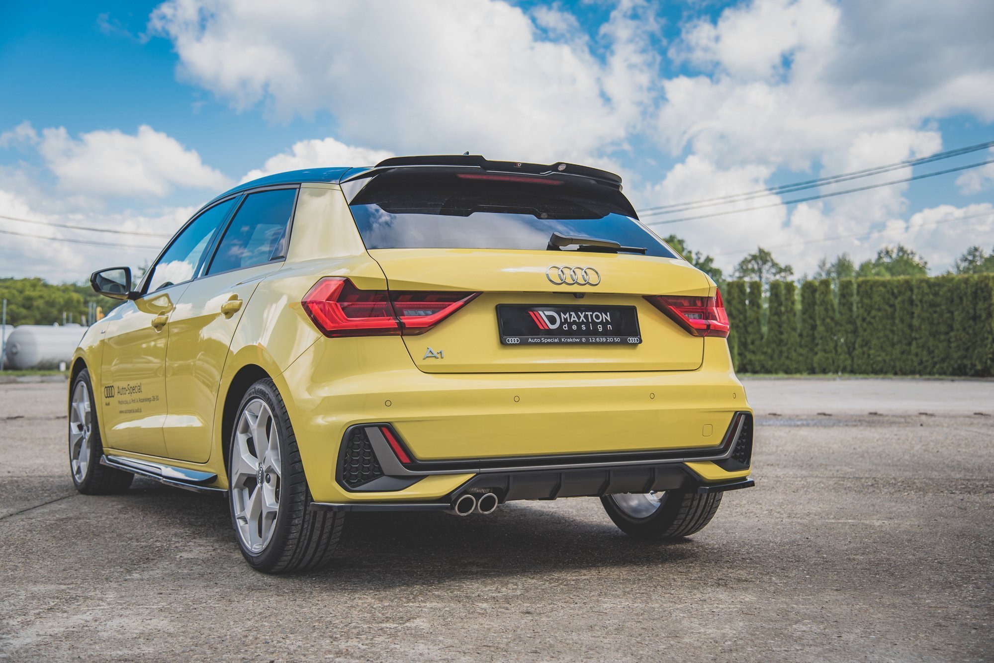Spoiler CAP Audi A1 S-line GB (2018-) - 6