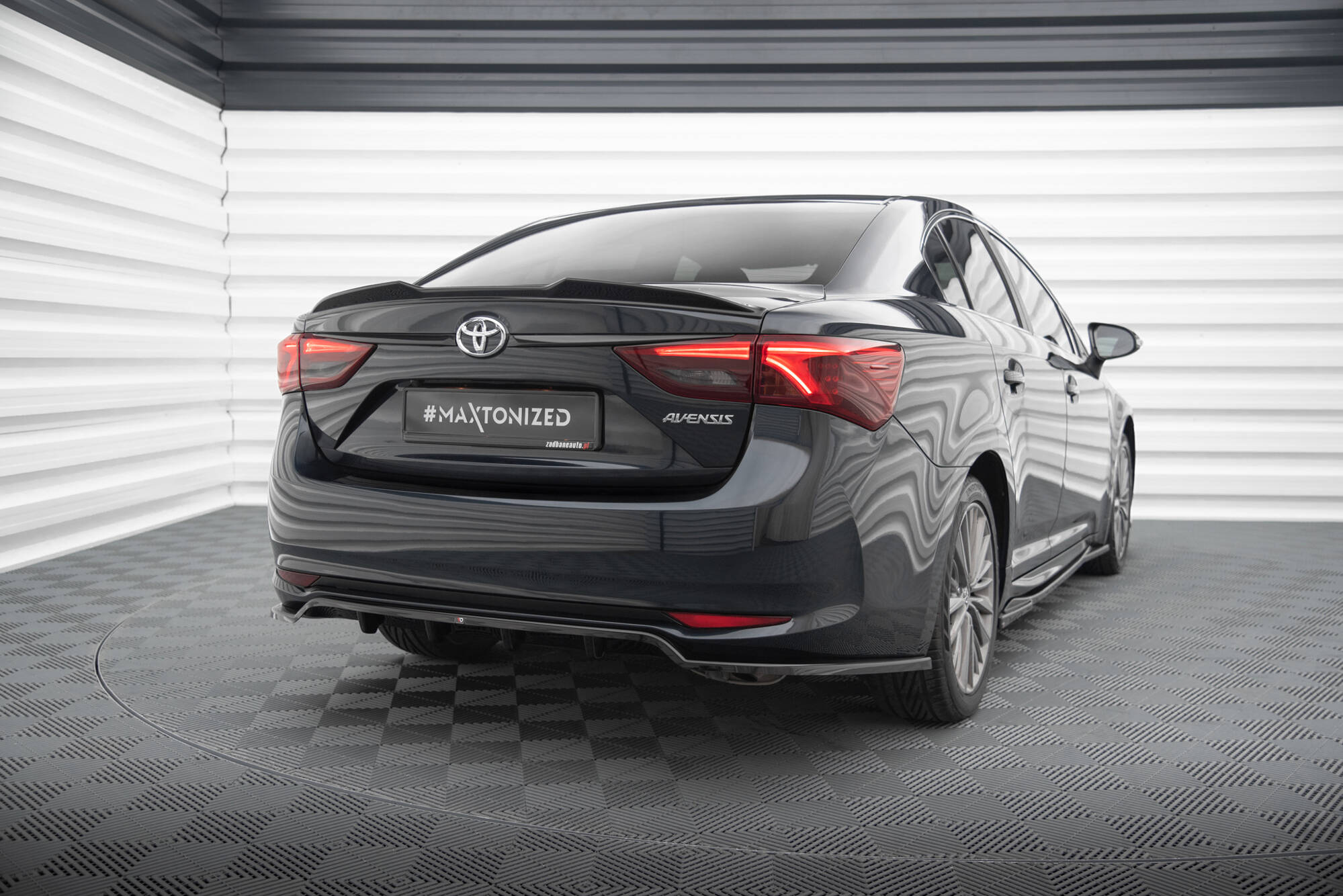 Spoiler CAP 3D Toyota Avensis Sedan Mk3 Facelift - 2