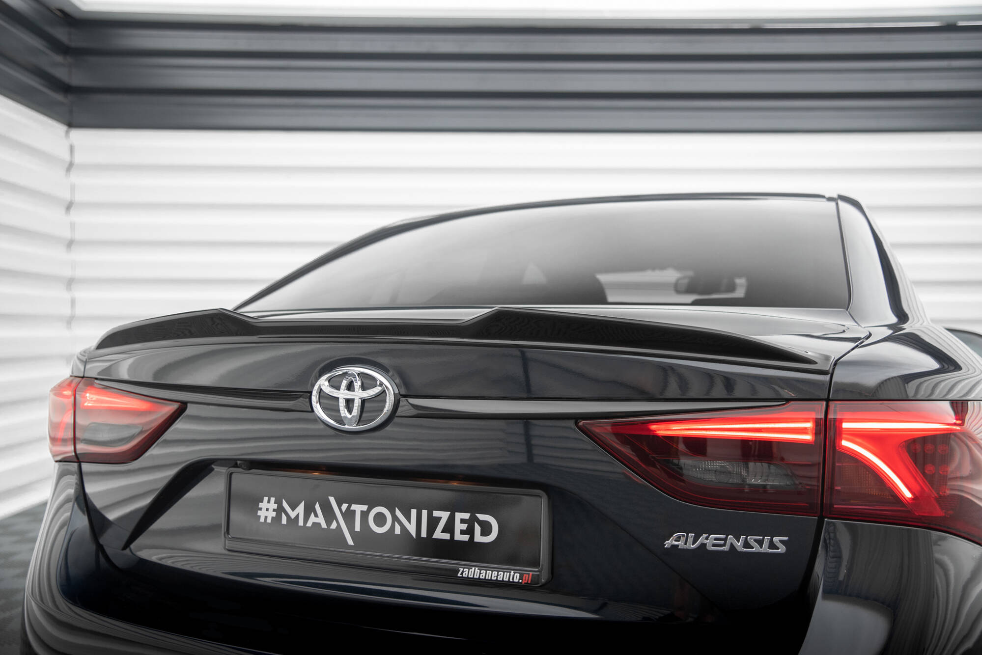 Spoiler CAP 3D Toyota Avensis Sedan Mk3 Facelift - 3