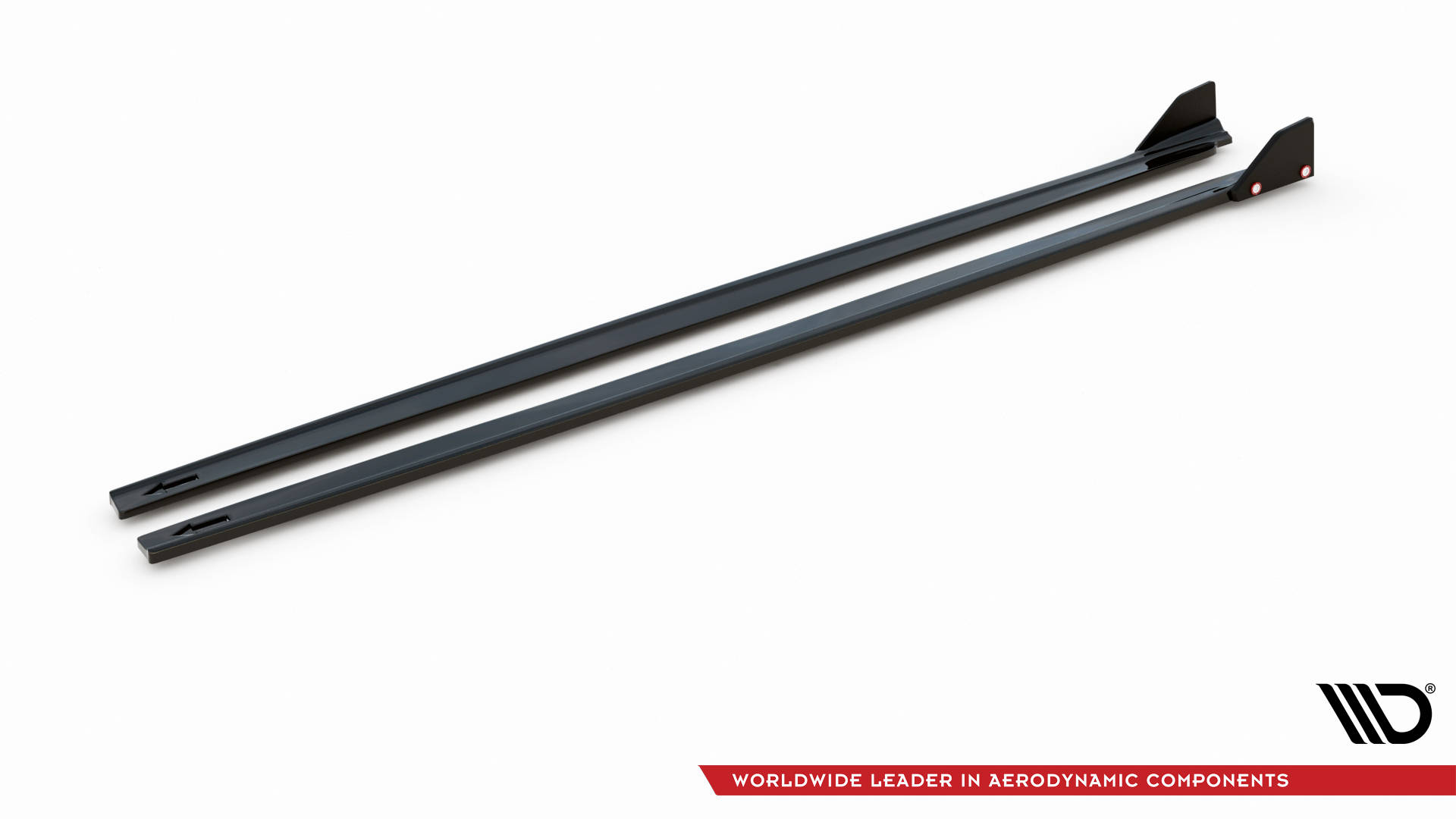 Side Skirts Diffusers V.1 + Flaps Toyota Yaris Mk4 - 5
