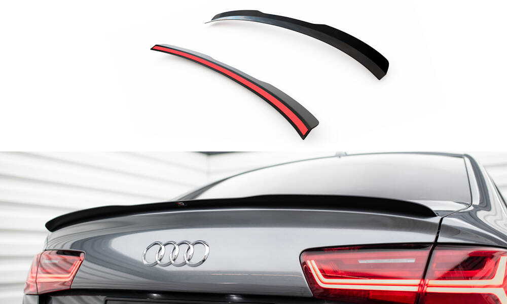 Spoiler CAP Audi A6 / A6 S-line C7 / C7 FL Sedan