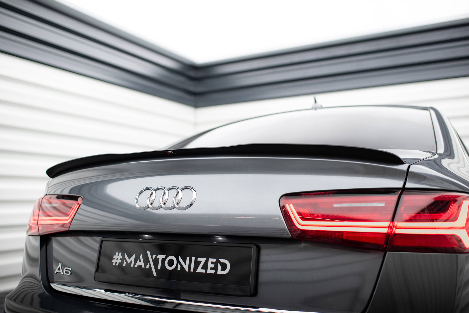 Spoiler CAP Audi A6 / A6 S-line C7 / C7 FL Sedan - 3