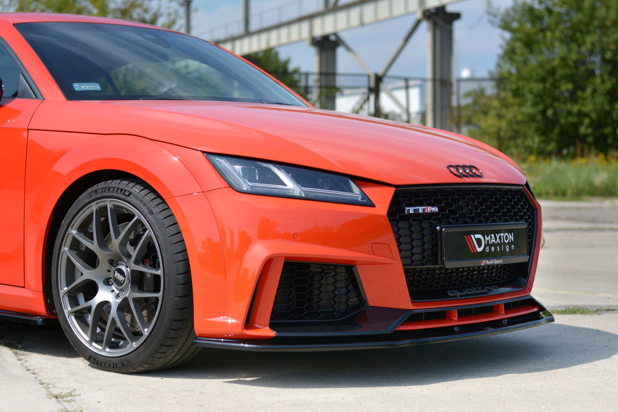 Front Splitter V.1 Audi TT MK3 (8S) RS (2016-2020) - 3