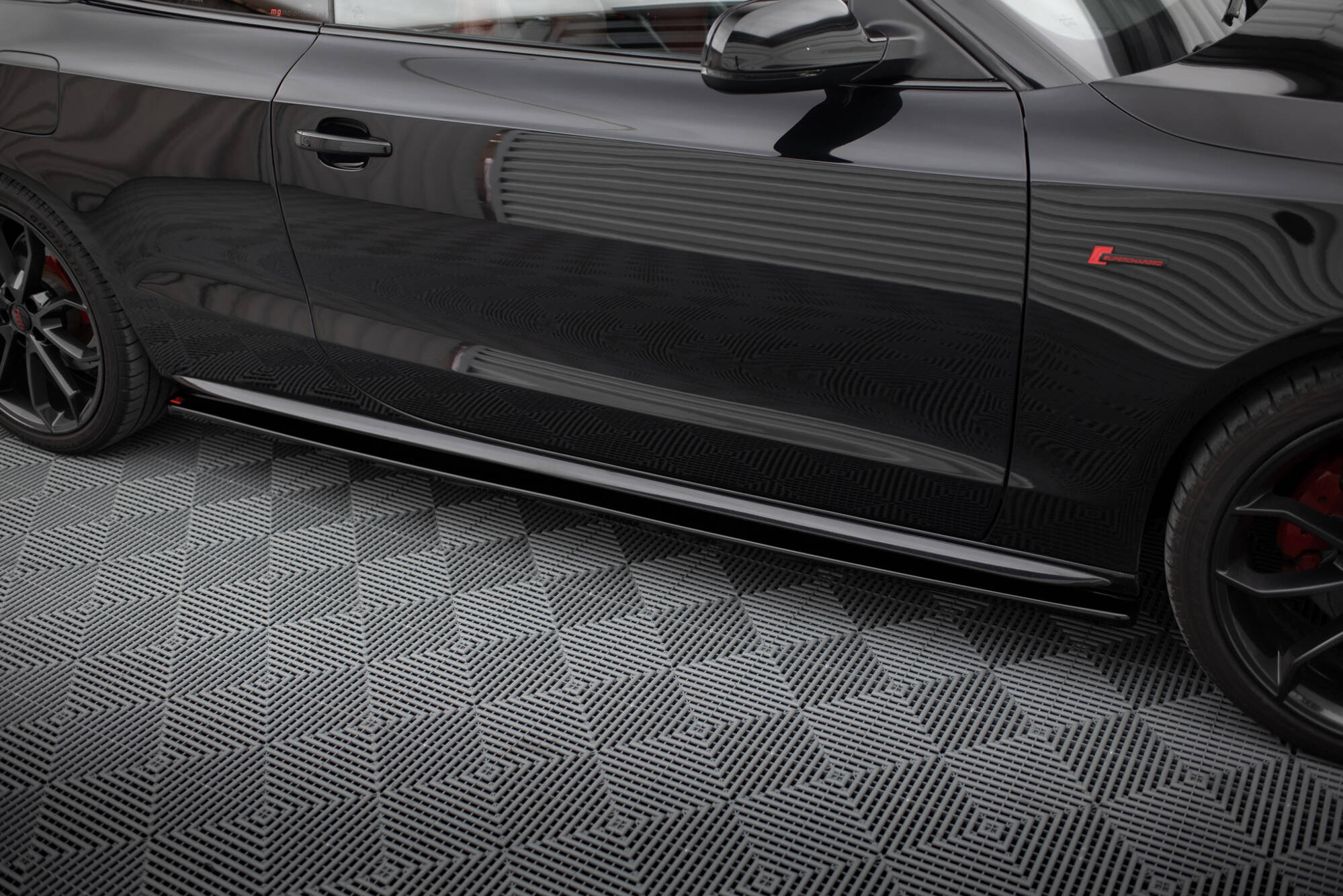 Side Skirts Diffusers Audi S5 / A5 / A5 S-line 8T / 8T FL - 3