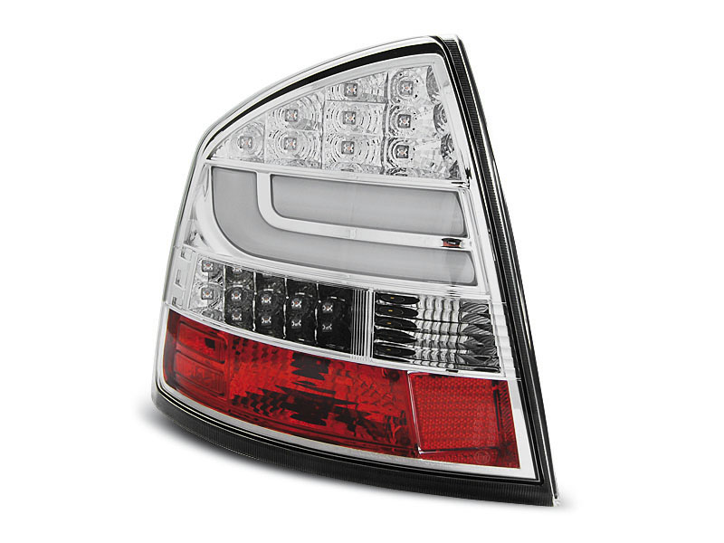 SKODA OCTAVIA II SEDAN 03.04- CHROME LED TAILLIGHTS BAR