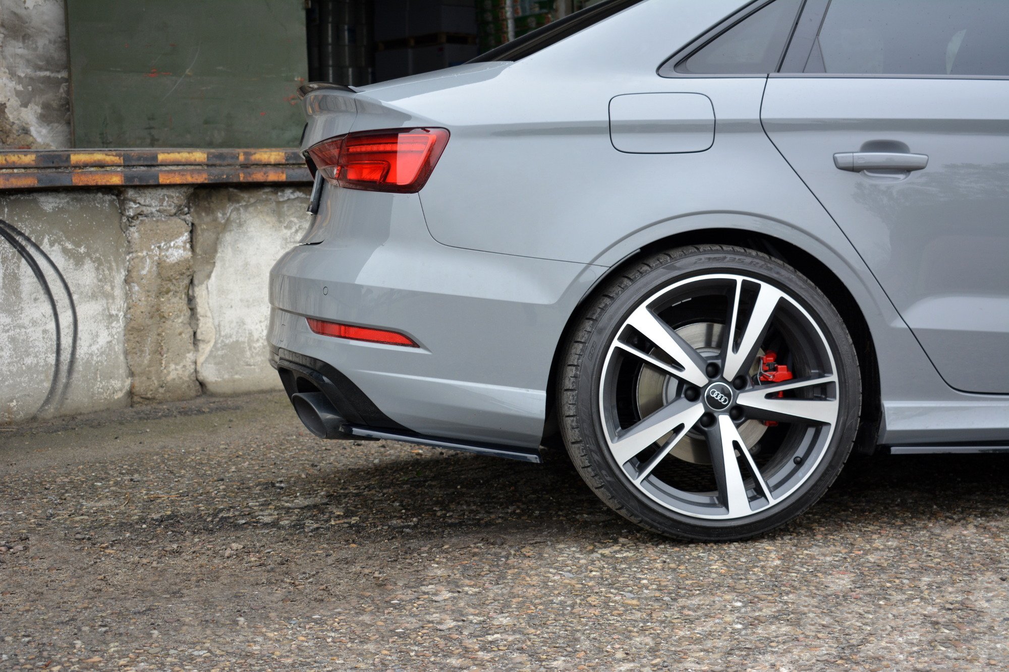 Rear Side Splitters Audi RS3 8V Facelift Sedan (2017-2020) - 4