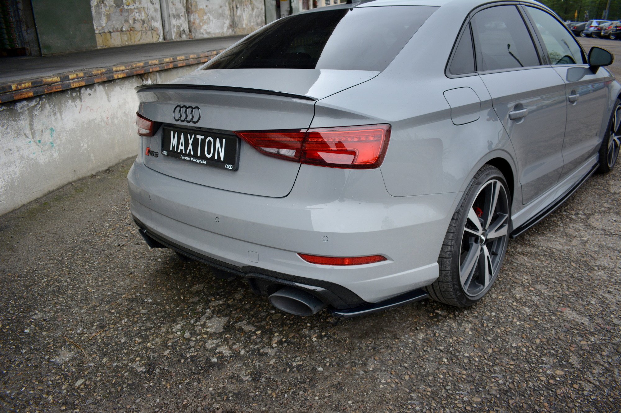 Rear Side Splitters Audi RS3 8V Facelift Sedan (2017-2020) - 3