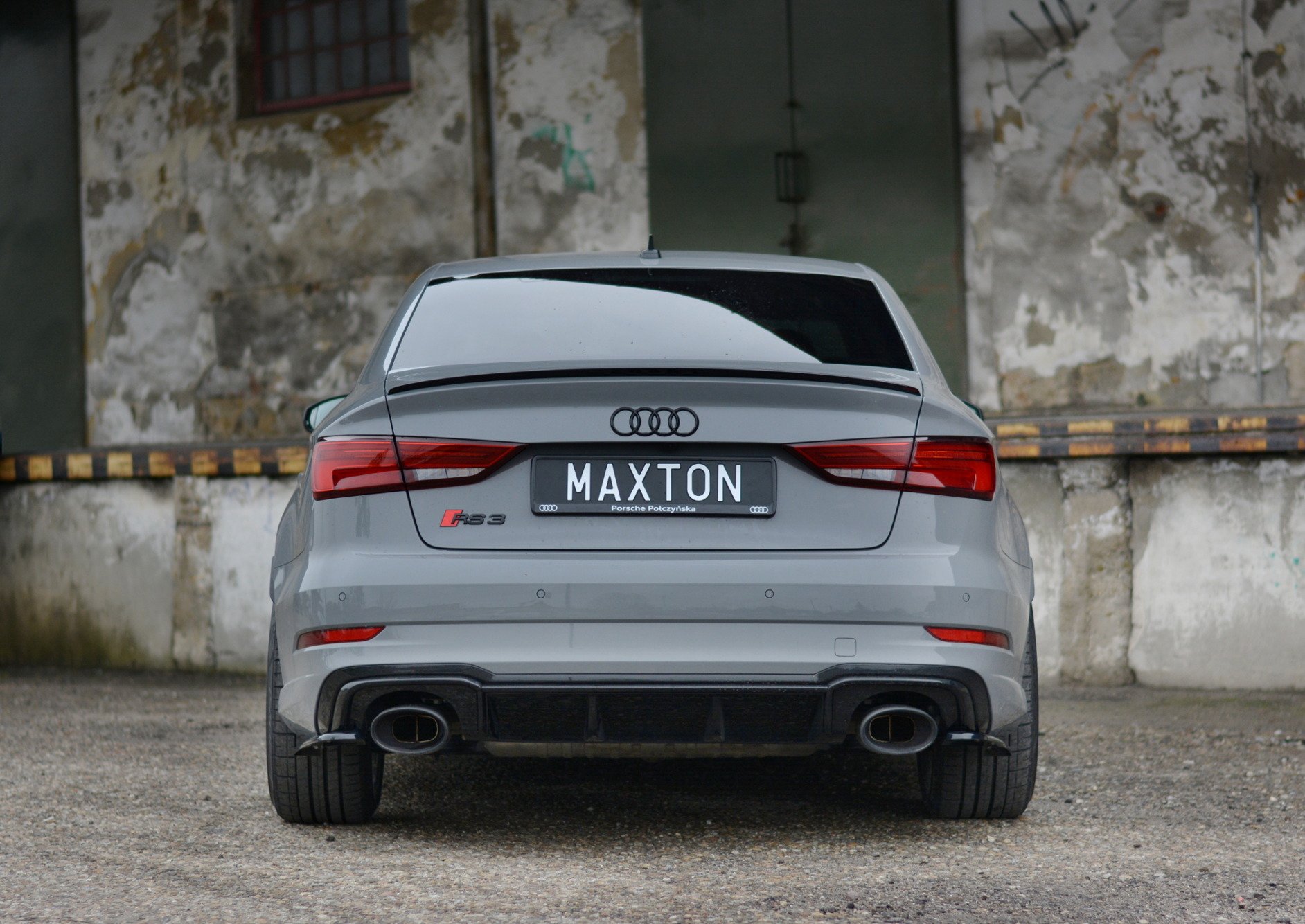 Rear Side Splitters Audi RS3 8V Facelift Sedan (2017-2020) - 2